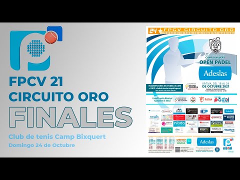 Circuito Oro FPCV 21 - Camp Bixquert Finales